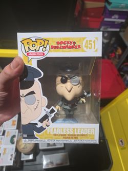 Funko Pop Rocky & Bullwinkle Fearless Leader #451