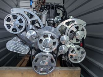 BluePrint Engines Ford 347 C.I.D. 415 HP Fully Polished Dressed Stroker Long Block Engines