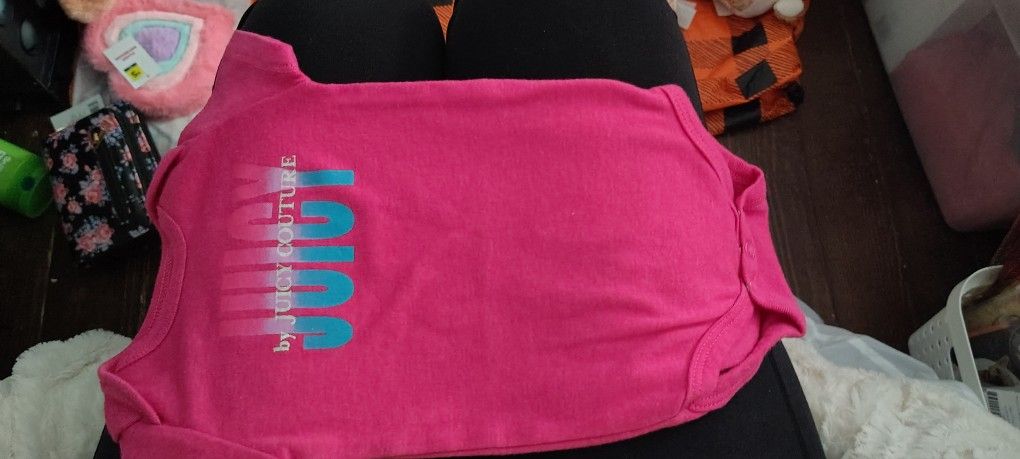 Juicy Couture Baby girls onesie 3 To 6 Months