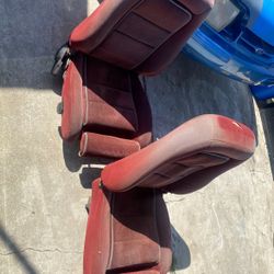Seats Off A 1986 Mustang Gt -Ricardo Seats Halo