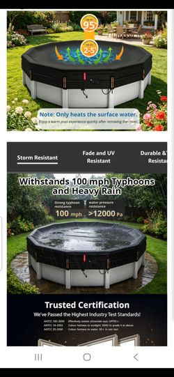 Above-Ground Pool Cover