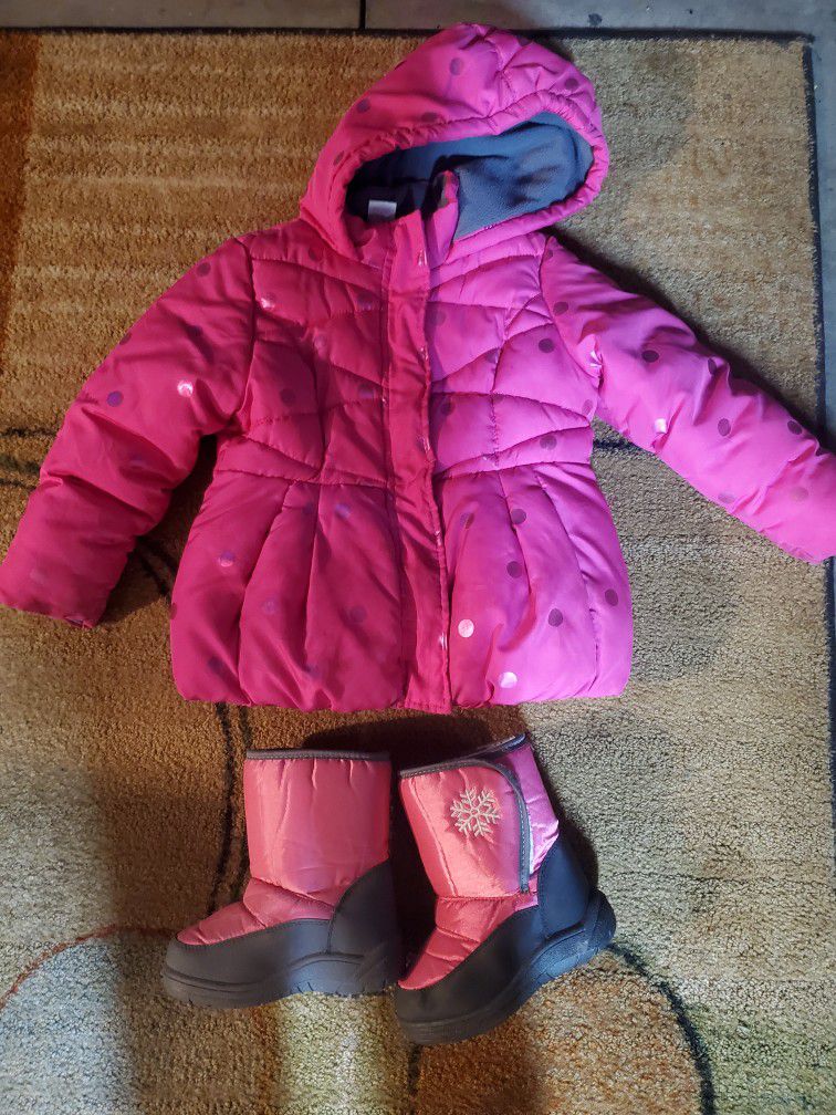 Snow Jacket & Snow Boots