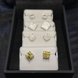 Moissanite Earrings 