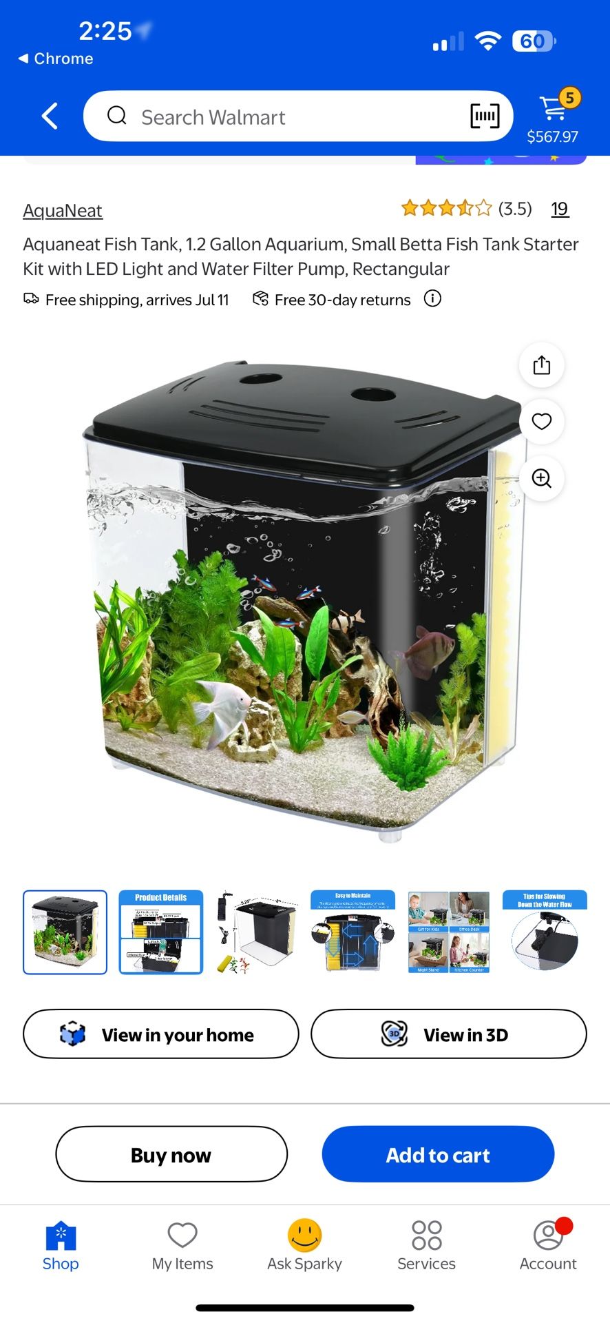 Small Fish Tank