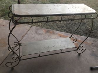 Metal table