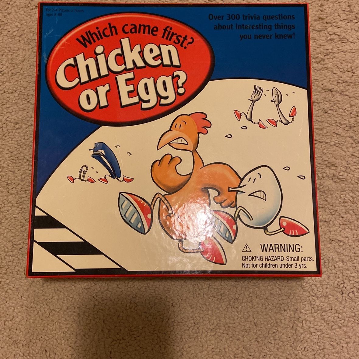 Chicken Or Egg Board Game