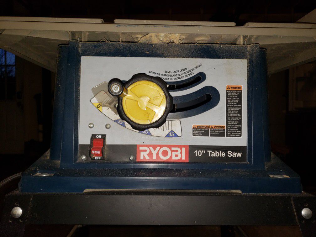 Ryobi 10 inch table saw-BTS12S