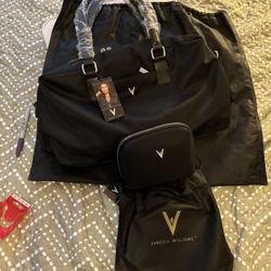 Vanessa Williams;  Two Piece Set Travel Bags & Dust Storage Bags