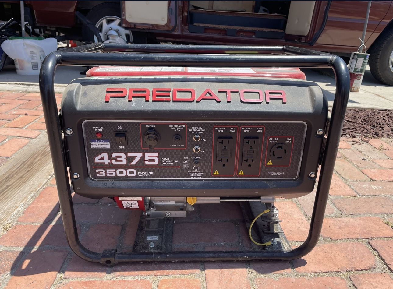 Predator 4375 Watt Gas-Powered Generator