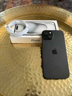 Unlocked iPhone 15, over 3 months of Apple warranty remaining.