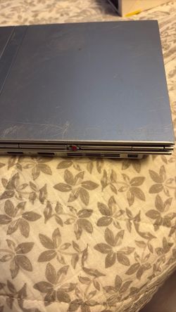 PlayStation 2 with wireless controller
