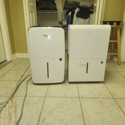2 Dehumidifiers