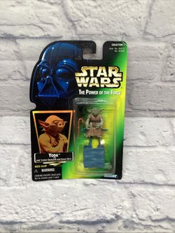 Star Wars The Power Of The Force Yoda Trainer Backpack and Gimer Stick Figure