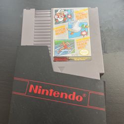 3-in-1 Super Mario Bros. / Duck Hunt / World Class Track Meet - Nintendo NES