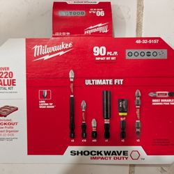 Milwaukee 90 PC Impact Driver Bit Set