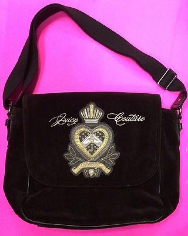 Juicy couture laptop bag diaper bag book bag crossbody purse etc