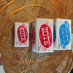 Zote Soap (bar) Blue and Pink 