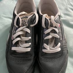 Size 7 - Reebok Classic Leather Vintage Low Gray W