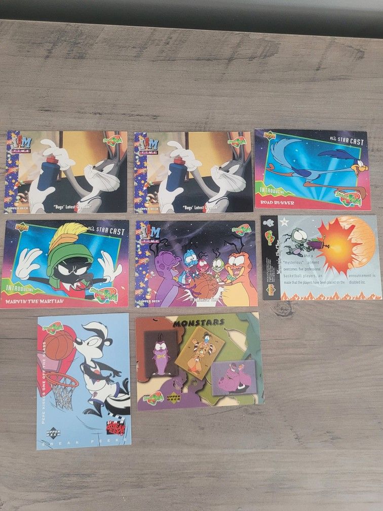 Upper Deck Space Jam Cards