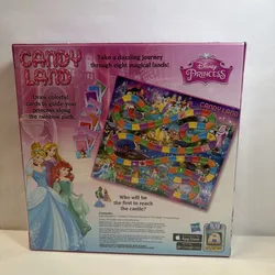 Candy Land Disney Princess Edition Board Game,Preschool Games for 2 to 3 Players