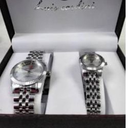 Luis Cardini His and hers Watch Set