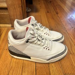 Jordan 3 White Cement Reimagined Size 9