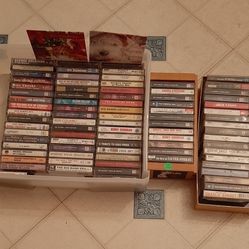 Collection of Cassette Tapes. $2. each