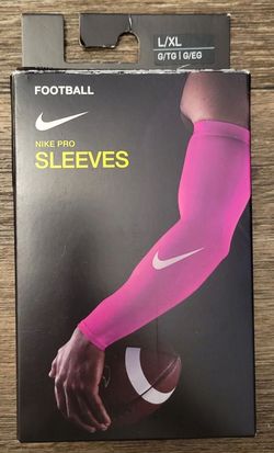 Brand New Cancer Awareness Month Nike Pro Dri Fit Long Arm Sleeves Pink S/M, L/XL (Come in a pair, both arms) $25.00