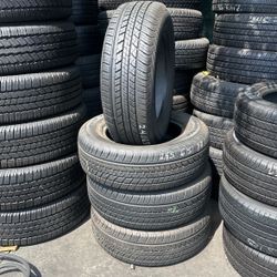 245/65R17 DUNLOP A SET OF FOUR USED TIRES Ask me any size or brand of your preference