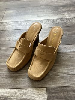 Nina Platform Mules- Size 8
