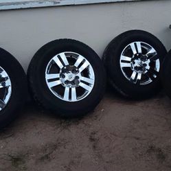 TOYOTA TIRES AND RIMS