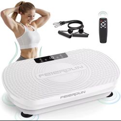 FEIERDUN Vibration Plate Exercise Machine, Vibration Plate for Lymphatic Drainage,Power Plate Vibration