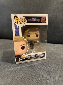 Funko Pop! Marvel The Marvels Captain Marvel #1249 Bobble-Head (Unopened)