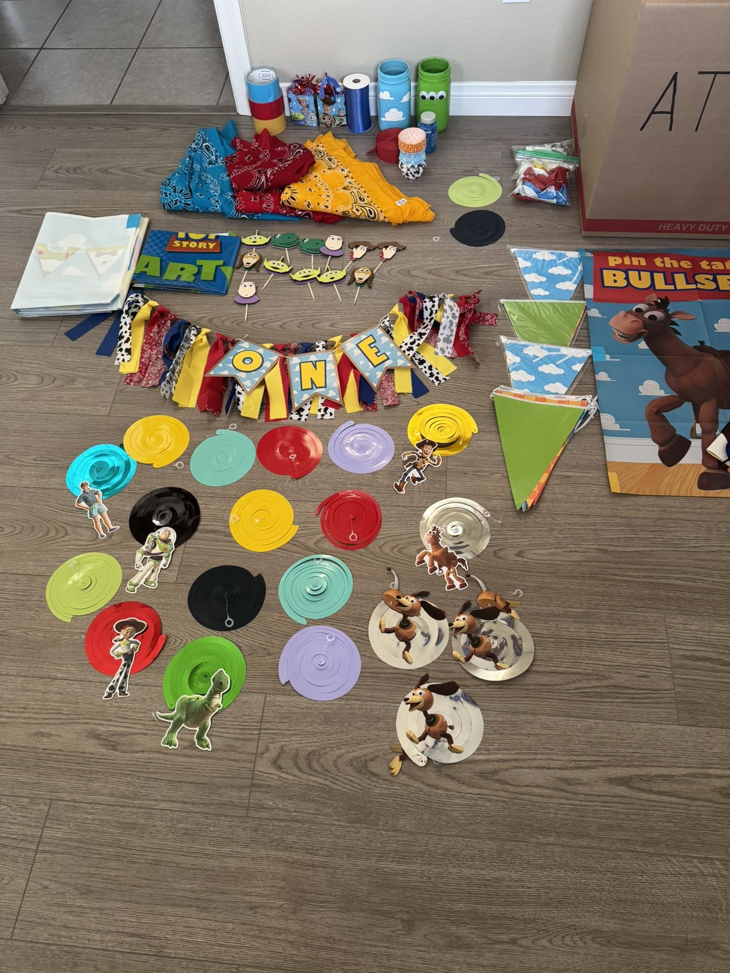 Toy Story Party Stuff