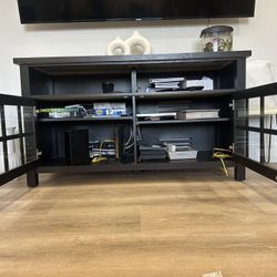 Black TV Stand