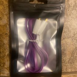 Lot of (160) High Quality 3’ Flat Auxiliary Audio Cables in (6) Assorted Colors