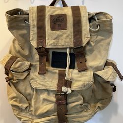 Bud Light Canvas Backpack Large Bag 