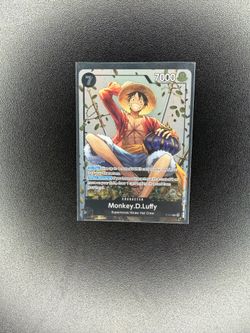 Monkey D. Luffy One Piece Card Game P-075