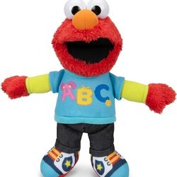 ELMO PLUSH DOLL 13" Talking Singing ELMO 2013 Version Nice! Doll is in nice condition, works, clean!