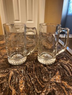 Princess House Crystal Beer Mugs