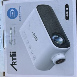 Projector and overhead holder (in box)