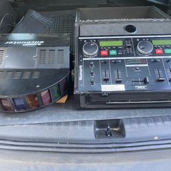 DJ Mixer And Light 