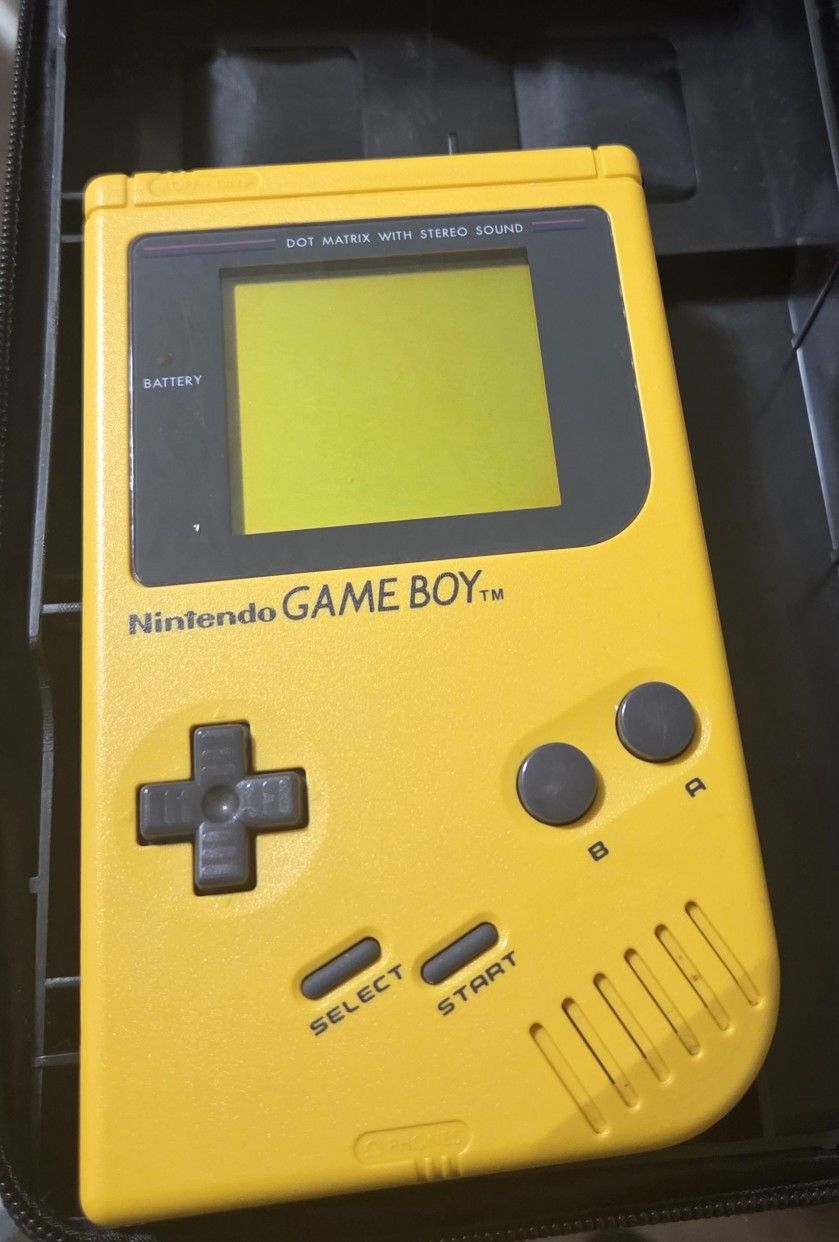 Yellow Game Boy