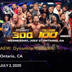 AEW Dynamite/Collision Tickets Ontario