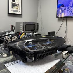 BMW M4 g82/g83 ORIGINAL OEM RIGHT PASSENGER LASER HEADLIGHT CLEAN 2021-2025