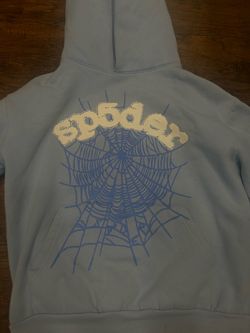 Blue Sp5der hoodie