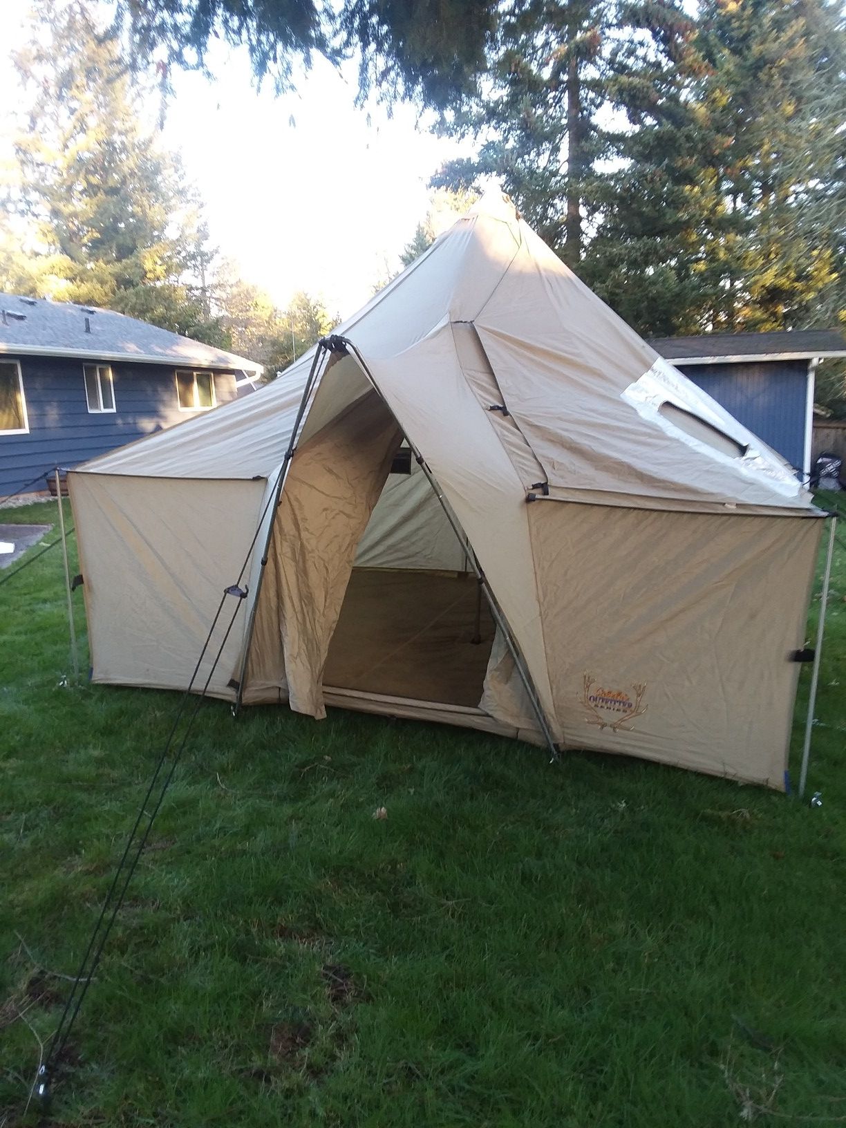 12x12 cabelas alaknak tent