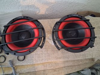 2) 8" Cerwin Vega Subs and 2) Kicker tweeters