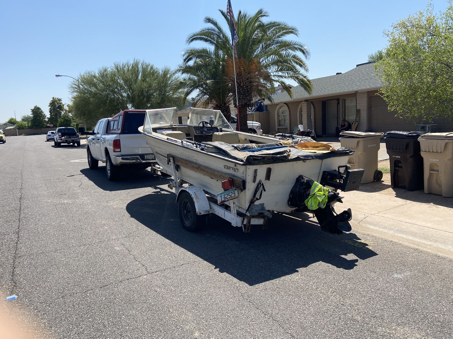 Starcraft Boat 21 Foot With trailer For Trade