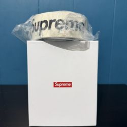 Supreme Repeat Leather Belt (FW25)